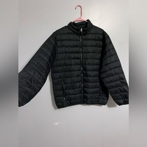 Swiss tech- Down weather coat- Men’s size 38-40- Black